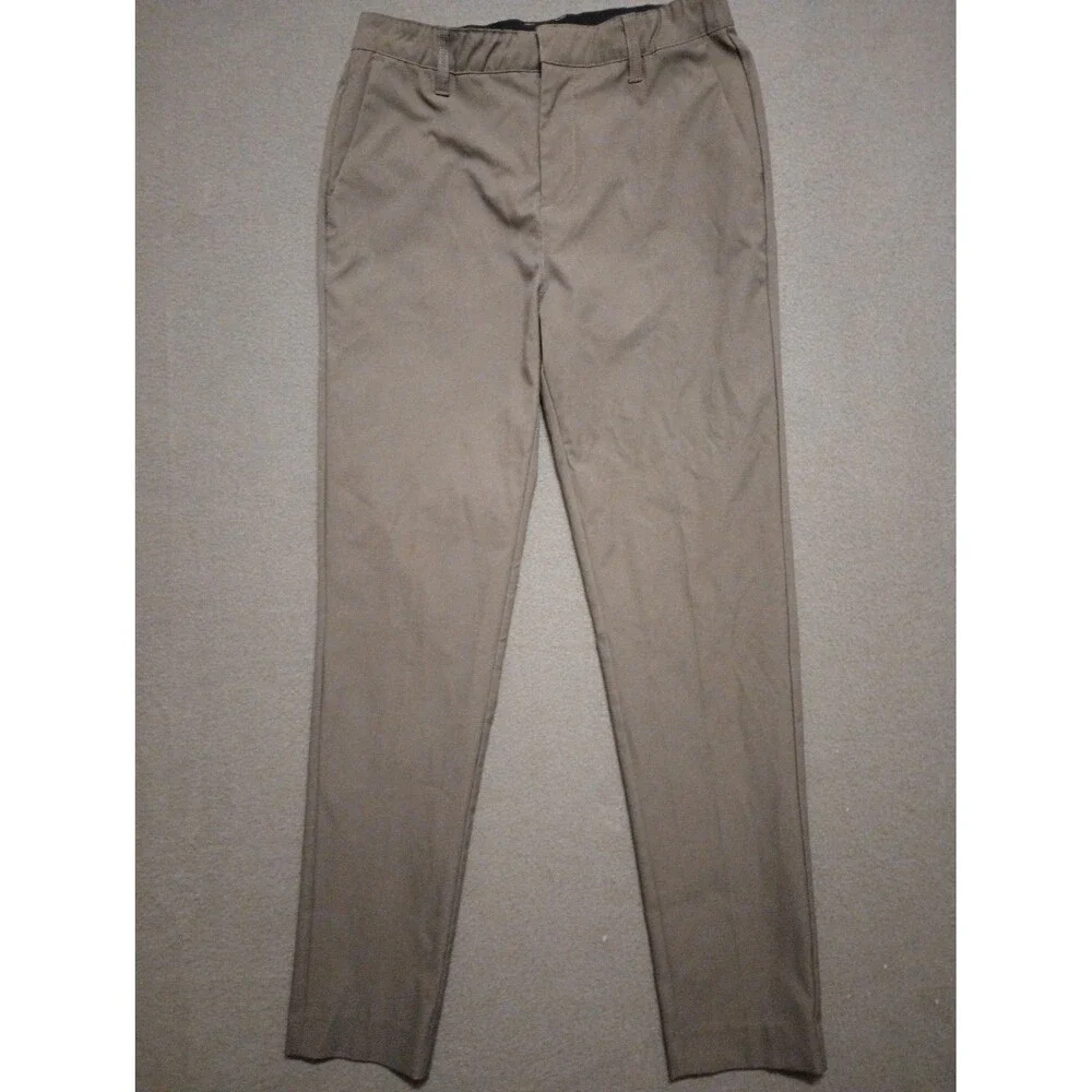 BYLT Premium Basics Everyday Pant 2.0 Slim Fit Grey Mens Size 30x29 Stretch